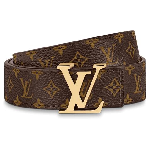 louis vuitton brown belt women's.